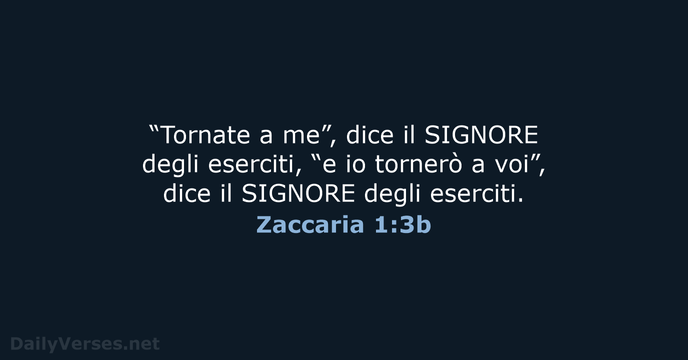 Zaccaria 1:3b - NR06