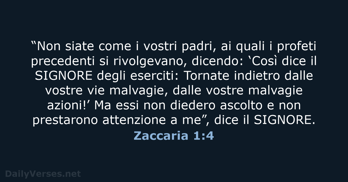 Zaccaria 1:4 - NR06