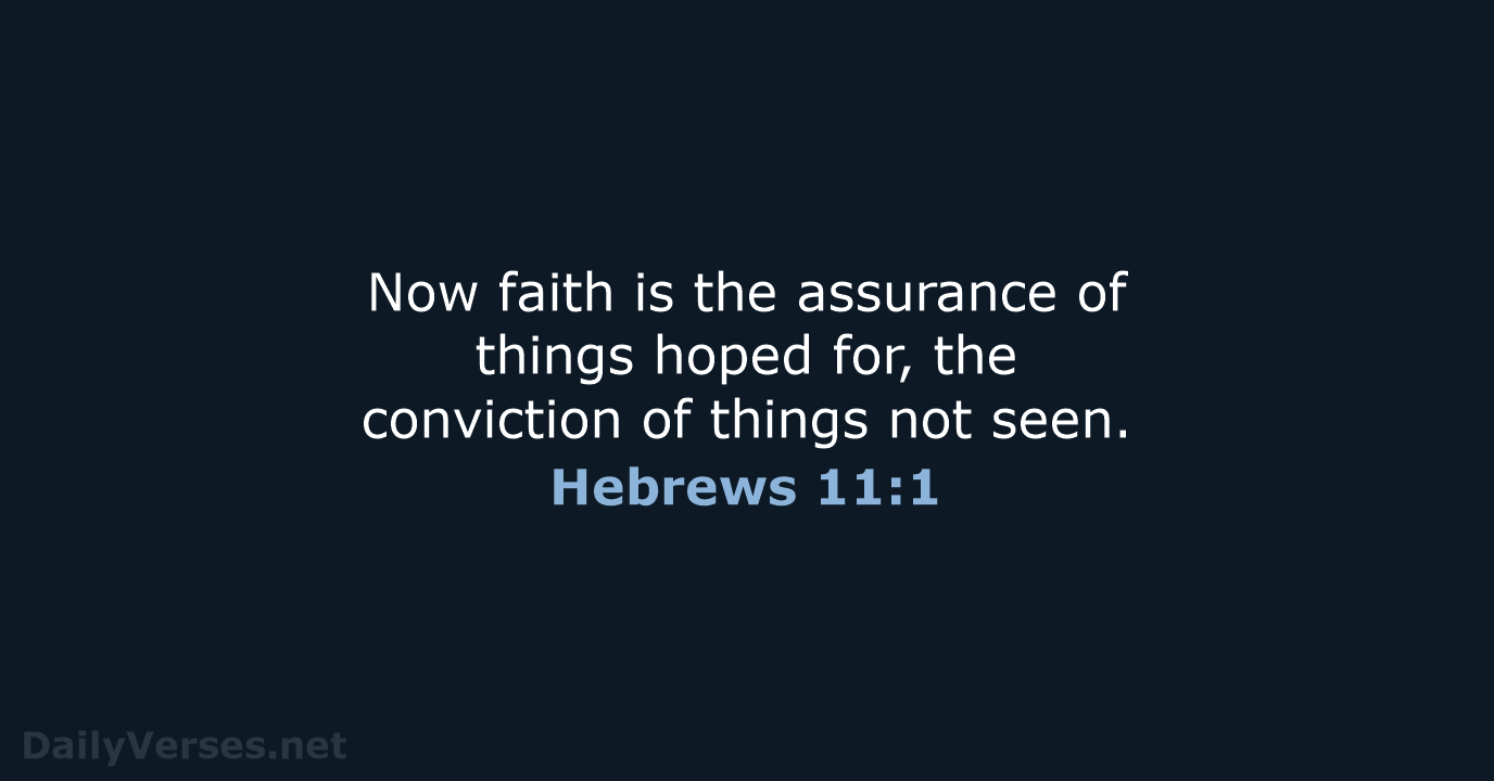 Hebrews 11 NRSV NLT DailyVerses