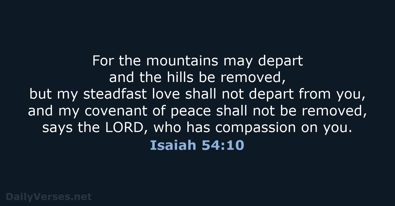 Isaiah 54 NRSV DailyVerses