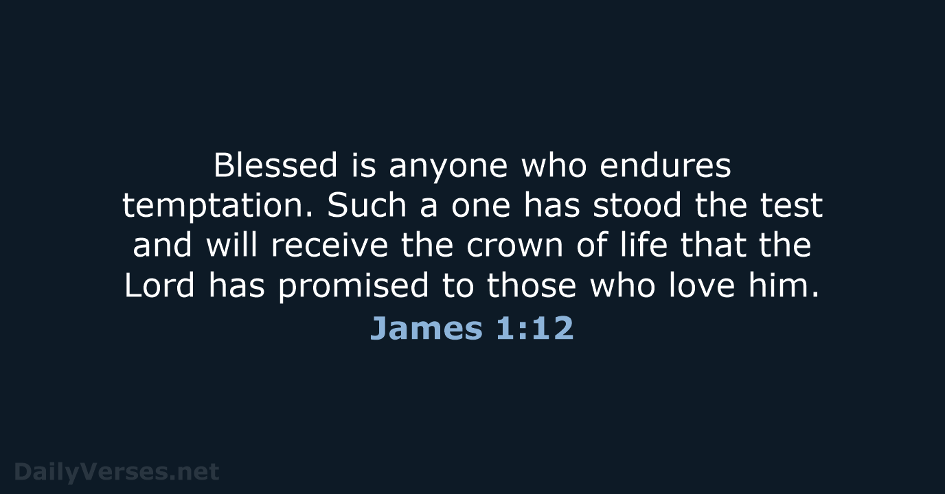 James 1:12 - NRSV