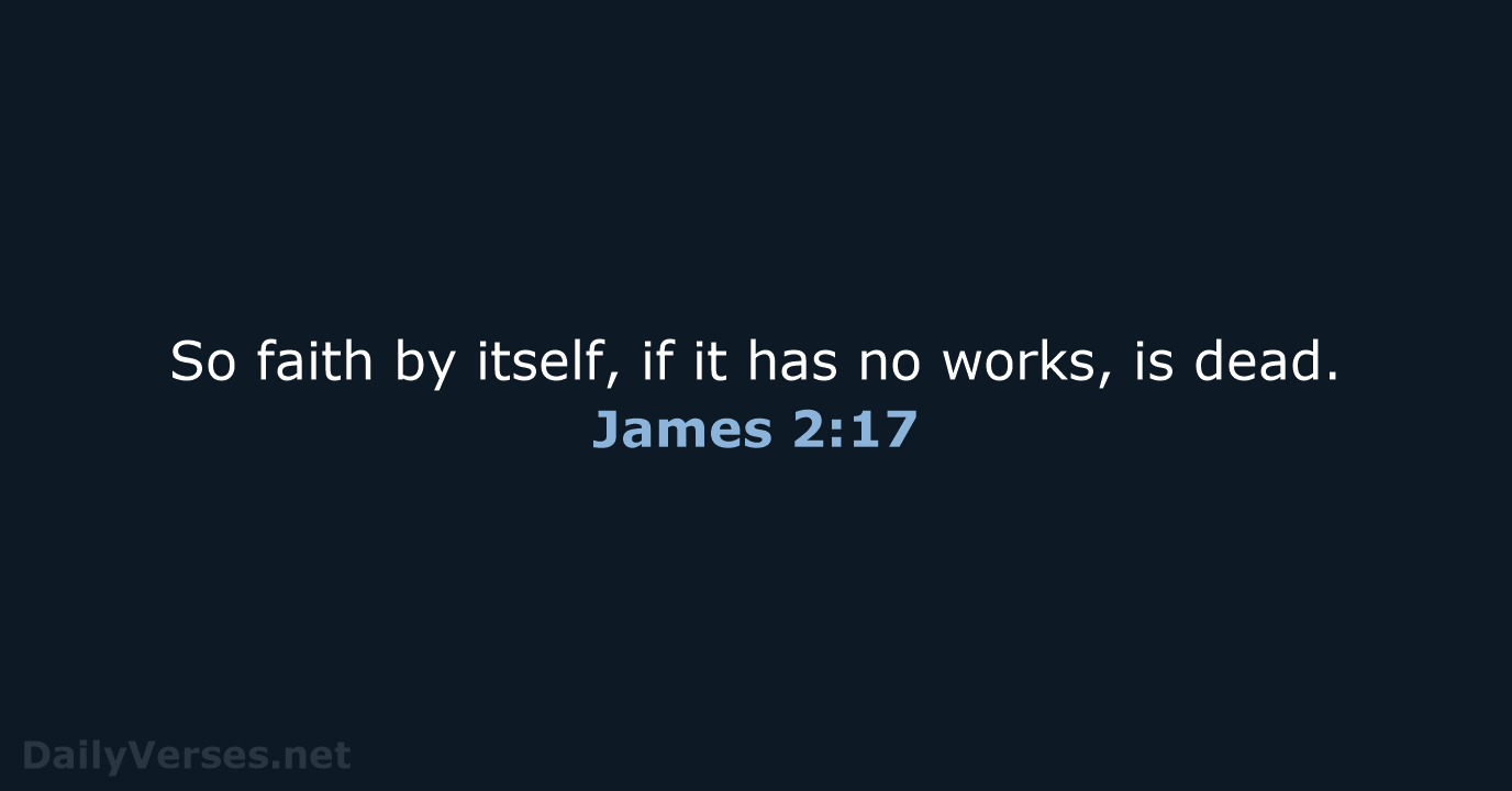 James 2 17 Bible Verse NRSV DailyVerses