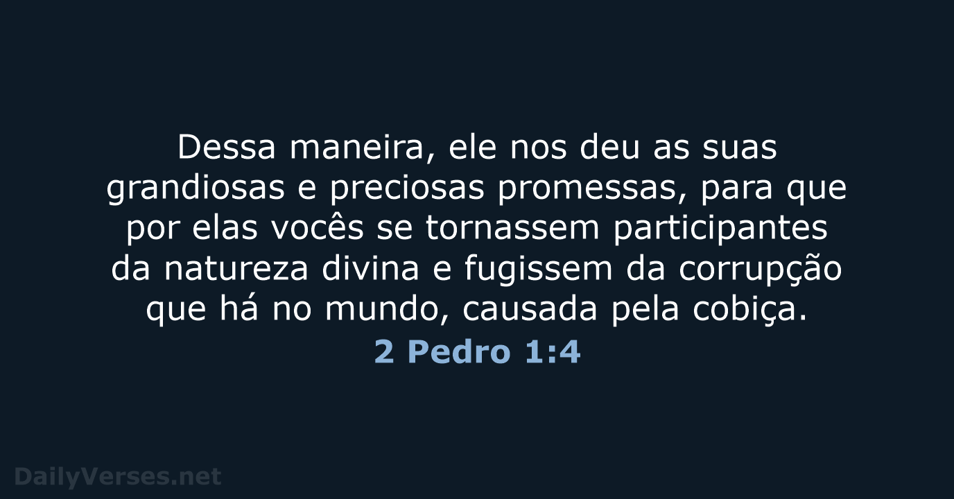 2 Pedro 1:4 - NVI