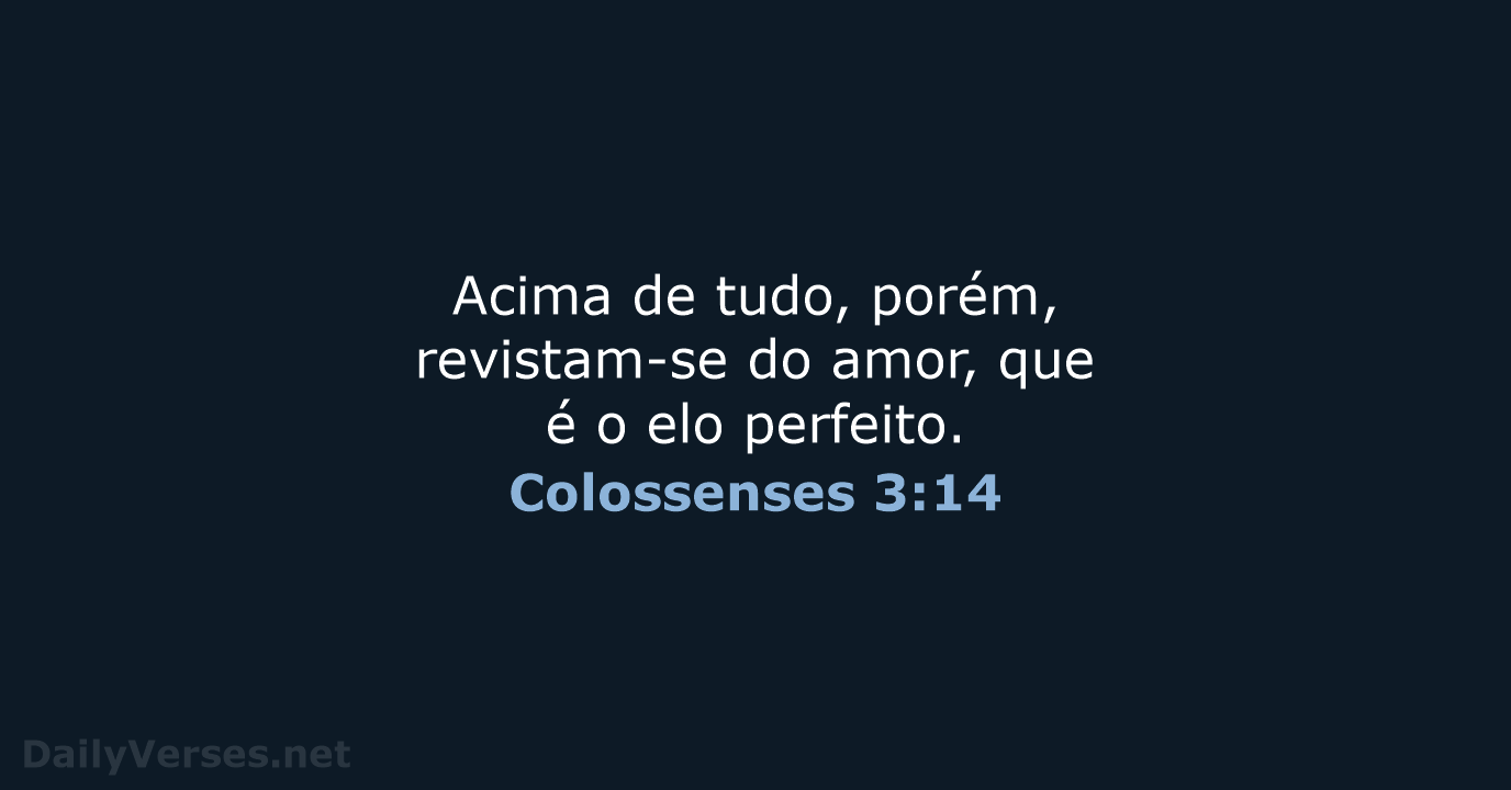 Colossenses 3:14 - NVI
