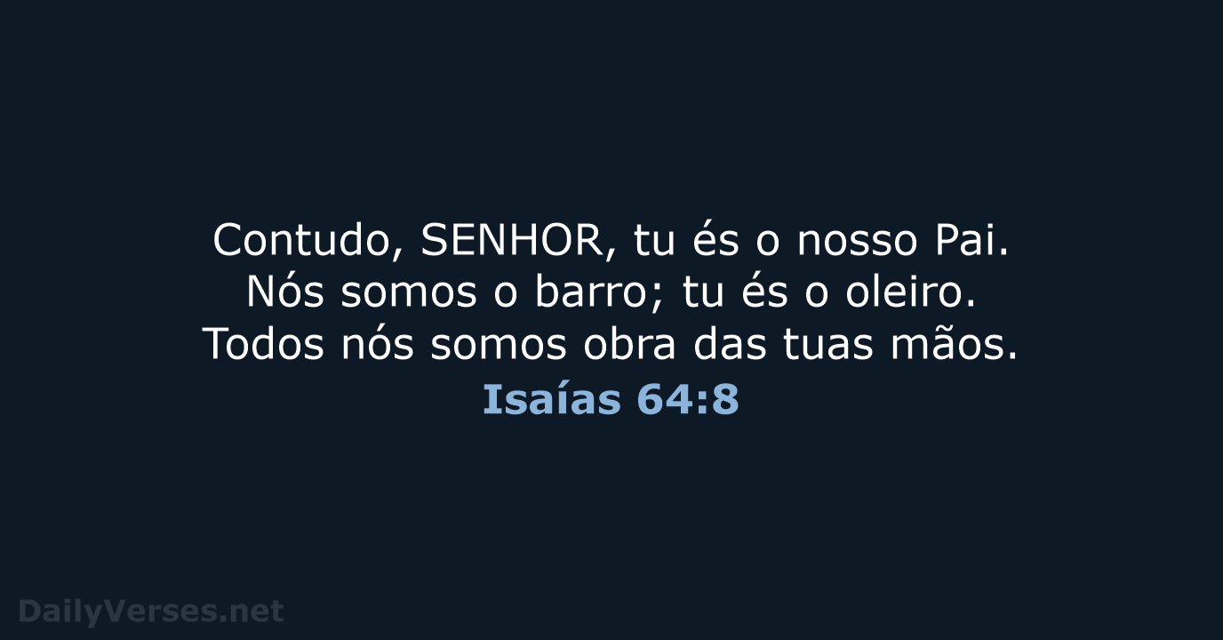 Isaías 64:8 - NVI