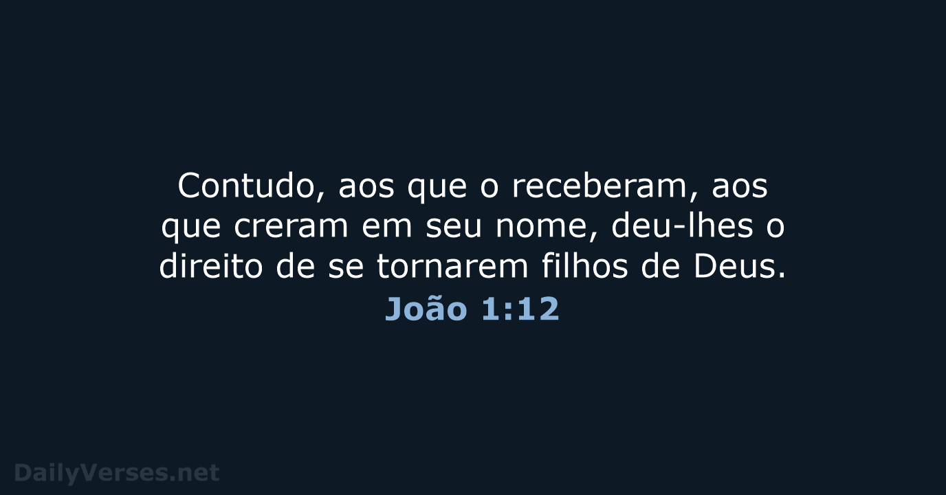 João 1:12 - NVI