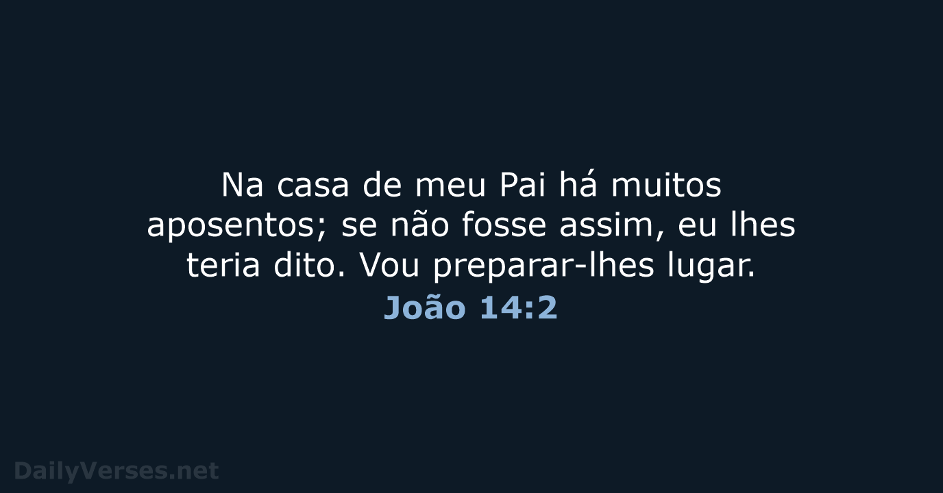 João 14:2 - NVI