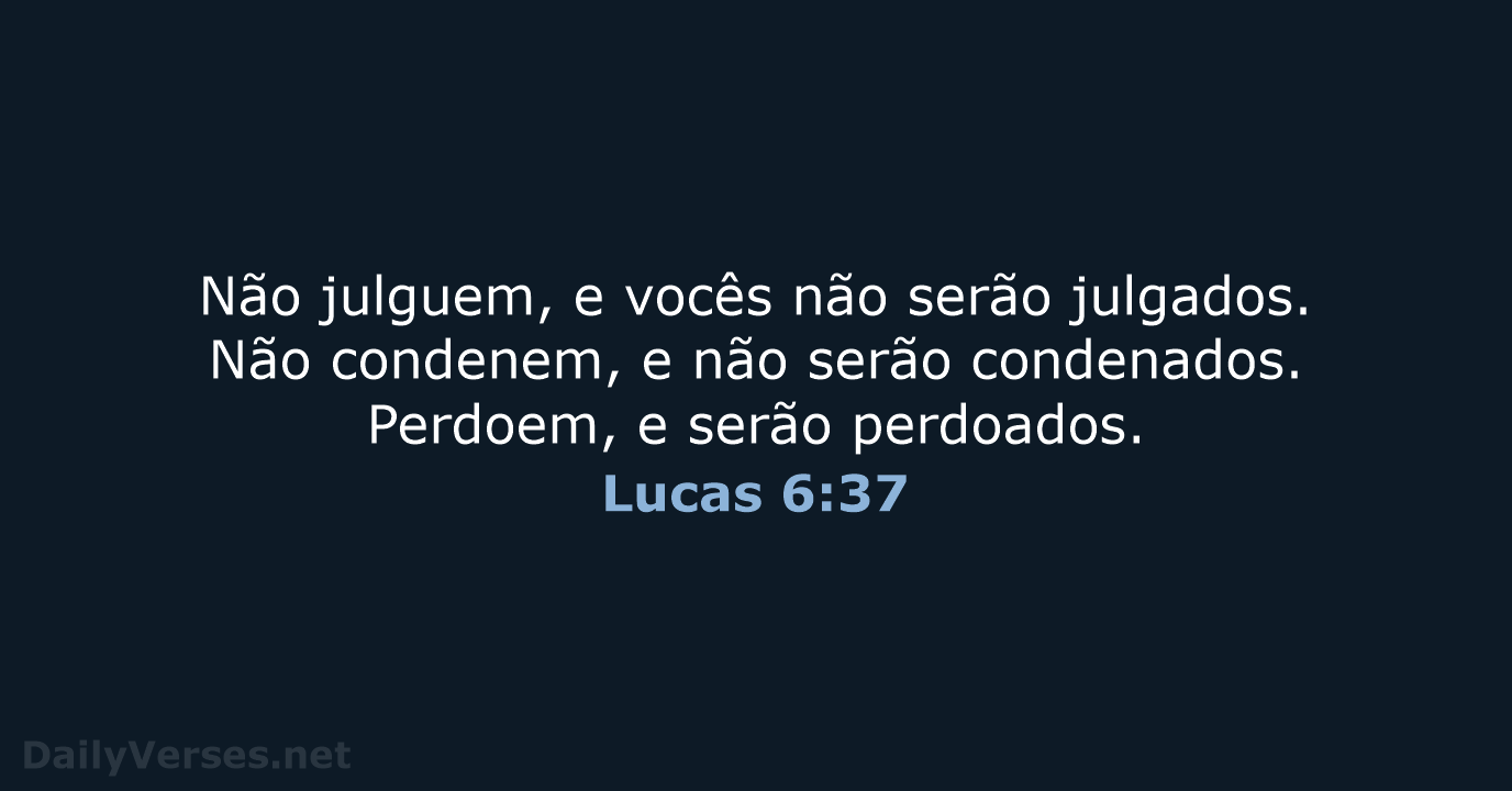 Lucas 6:37 - NVI