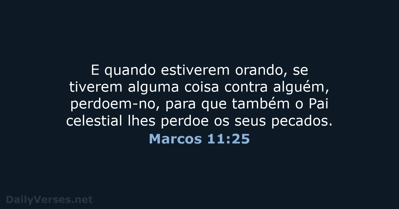 Marcos 11:25 - NVI