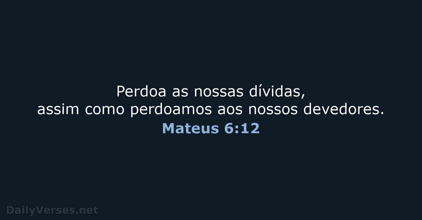 Mateus 6:12 - NVI