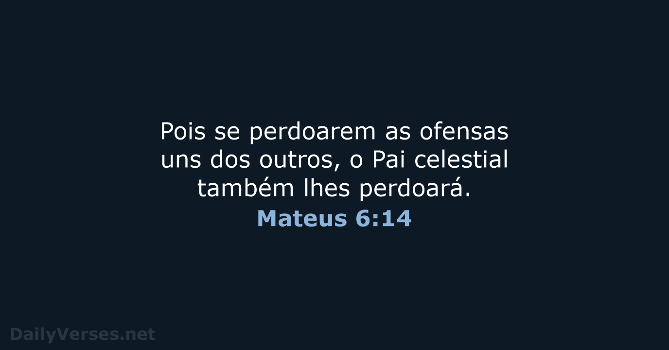Mateus 6:14 - NVI