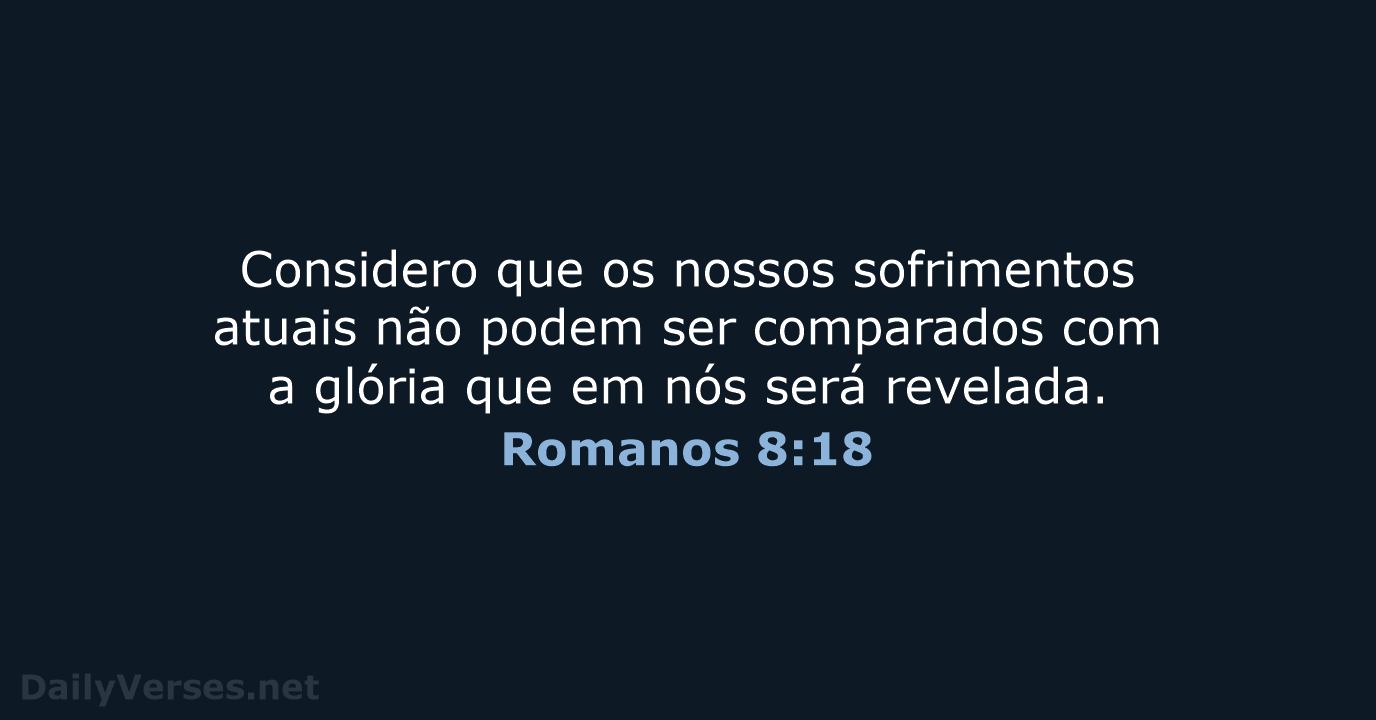 Romanos 8:18 - NVI