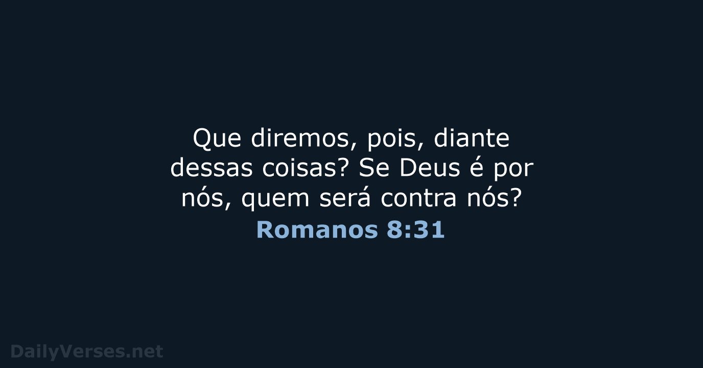 Romanos 8:31 - NVI