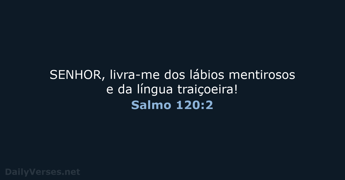Salmo 120:2 - NVI