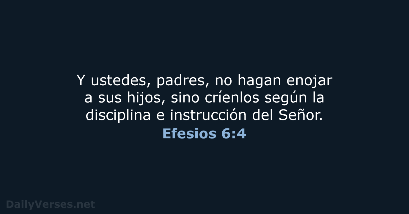 Efesios 6:4 - NVI