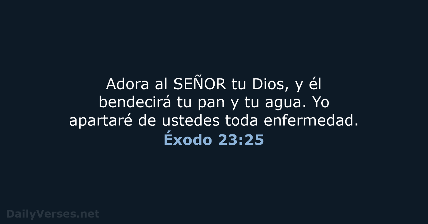 Éxodo 23:25 - NVI