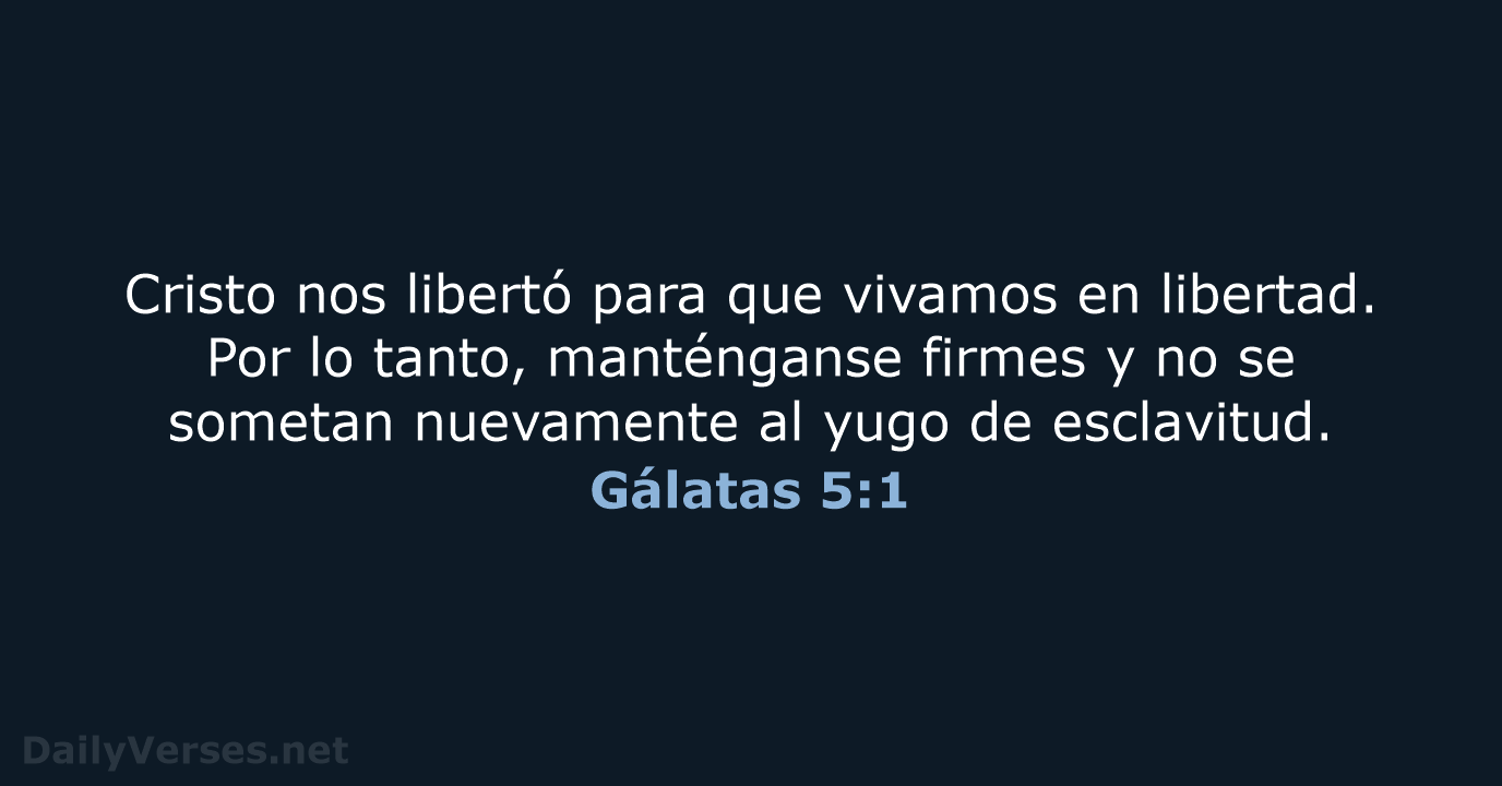 Gálatas 5:1 - NVI