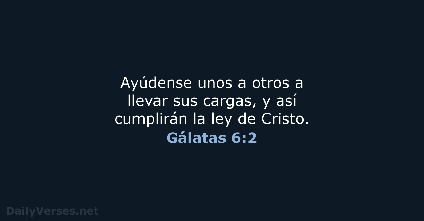Gálatas 6:2 - NVI