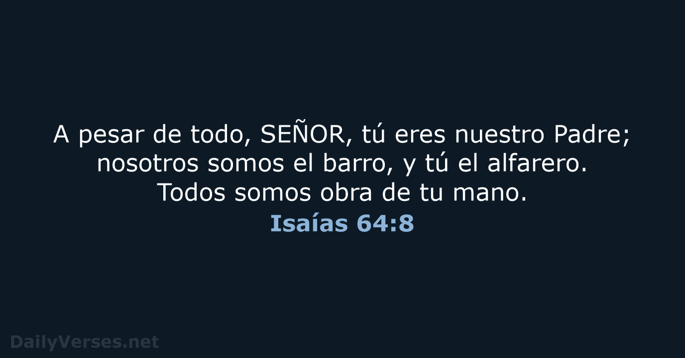 Isaías 64:8 - NVI