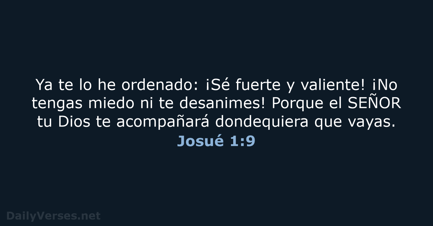 Josué 1:9 - NVI