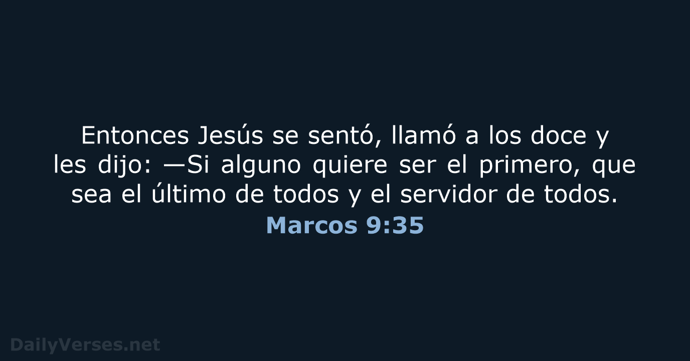 Marcos 9:35 - NVI