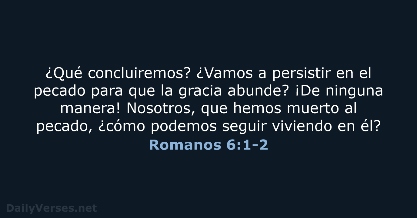 Romanos 6:1-2 - NVI