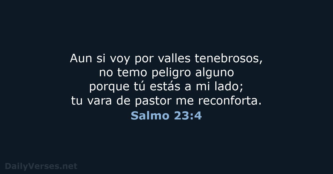 Salmo 23:4 - NVI