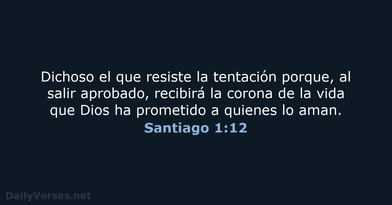 Santiago 1:12 - NVI