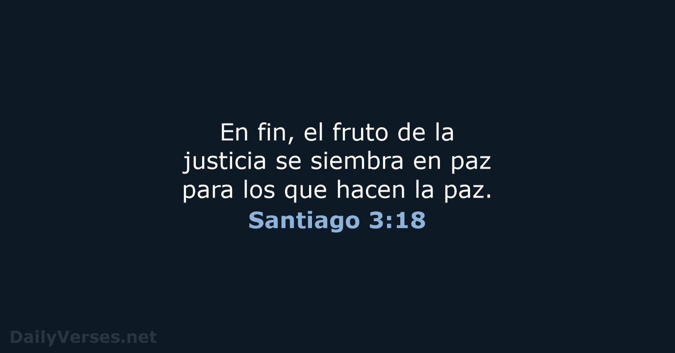 Santiago 3:18 - NVI