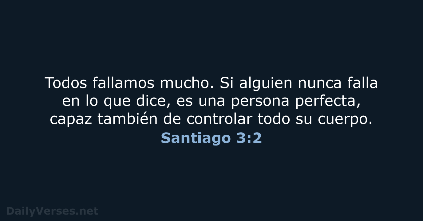Santiago 3:2 - NVI
