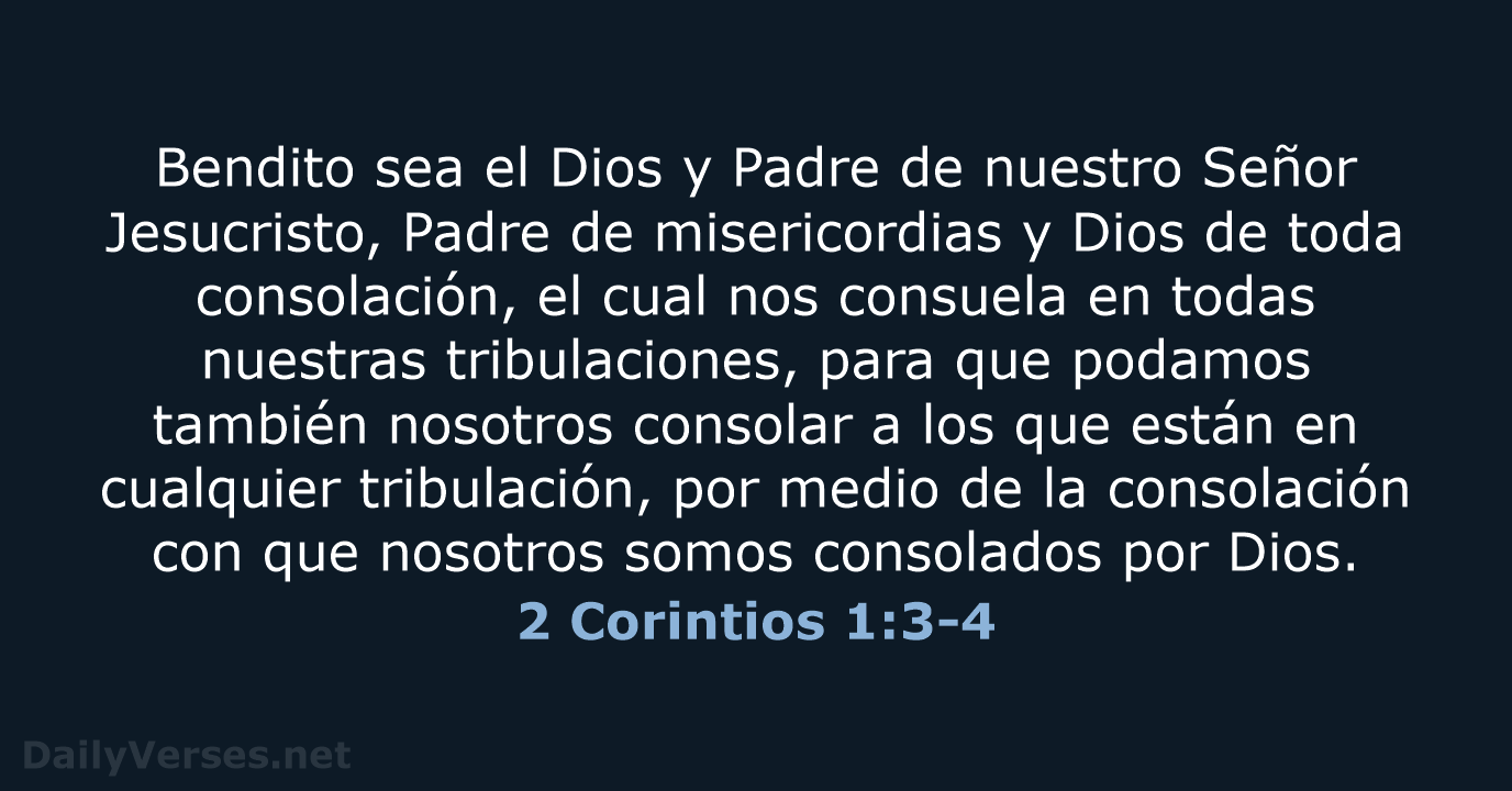 2 Corintios 1:3-4 - RVR60