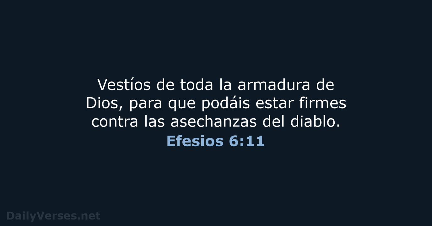 Efesios 6:11 - RVR60