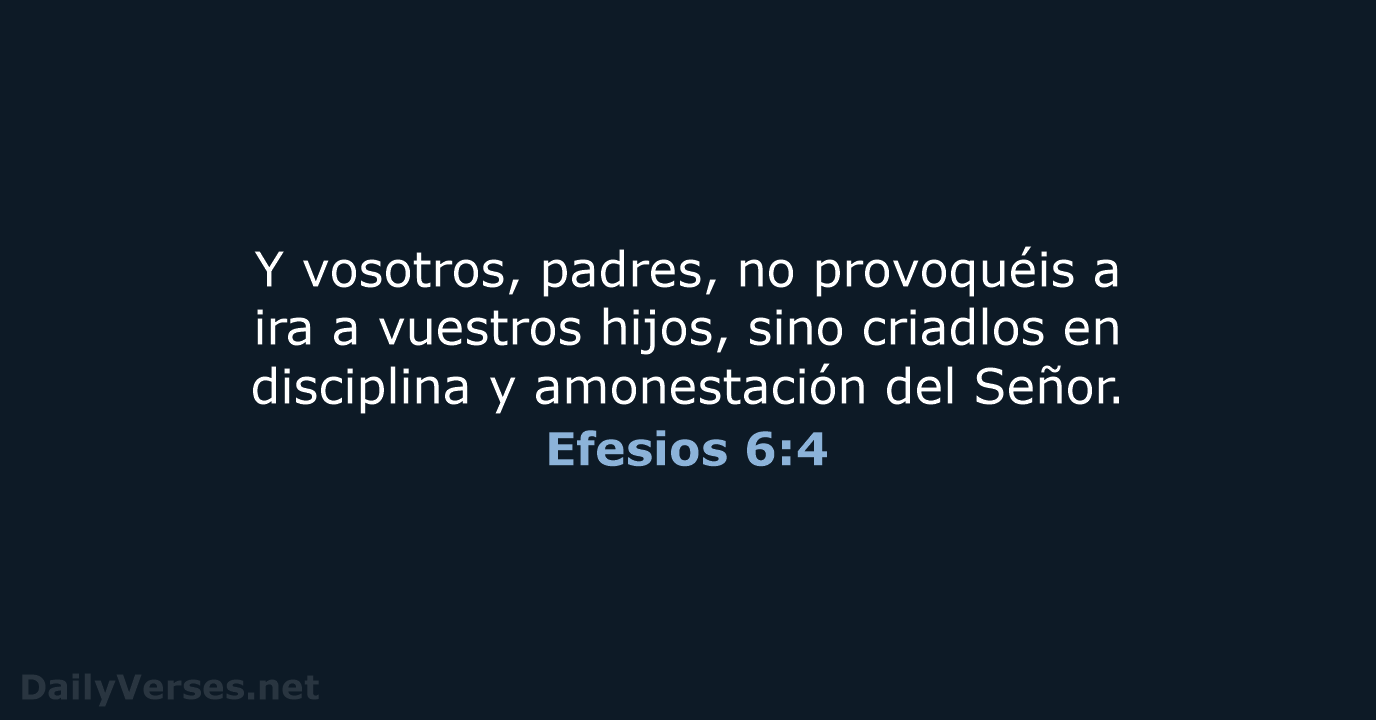 Efesios 6:4 - RVR60
