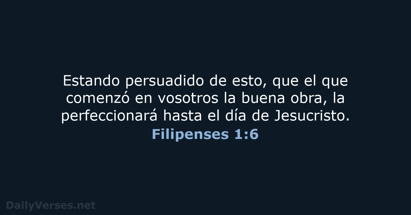 Filipenses 1:6 - RVR60