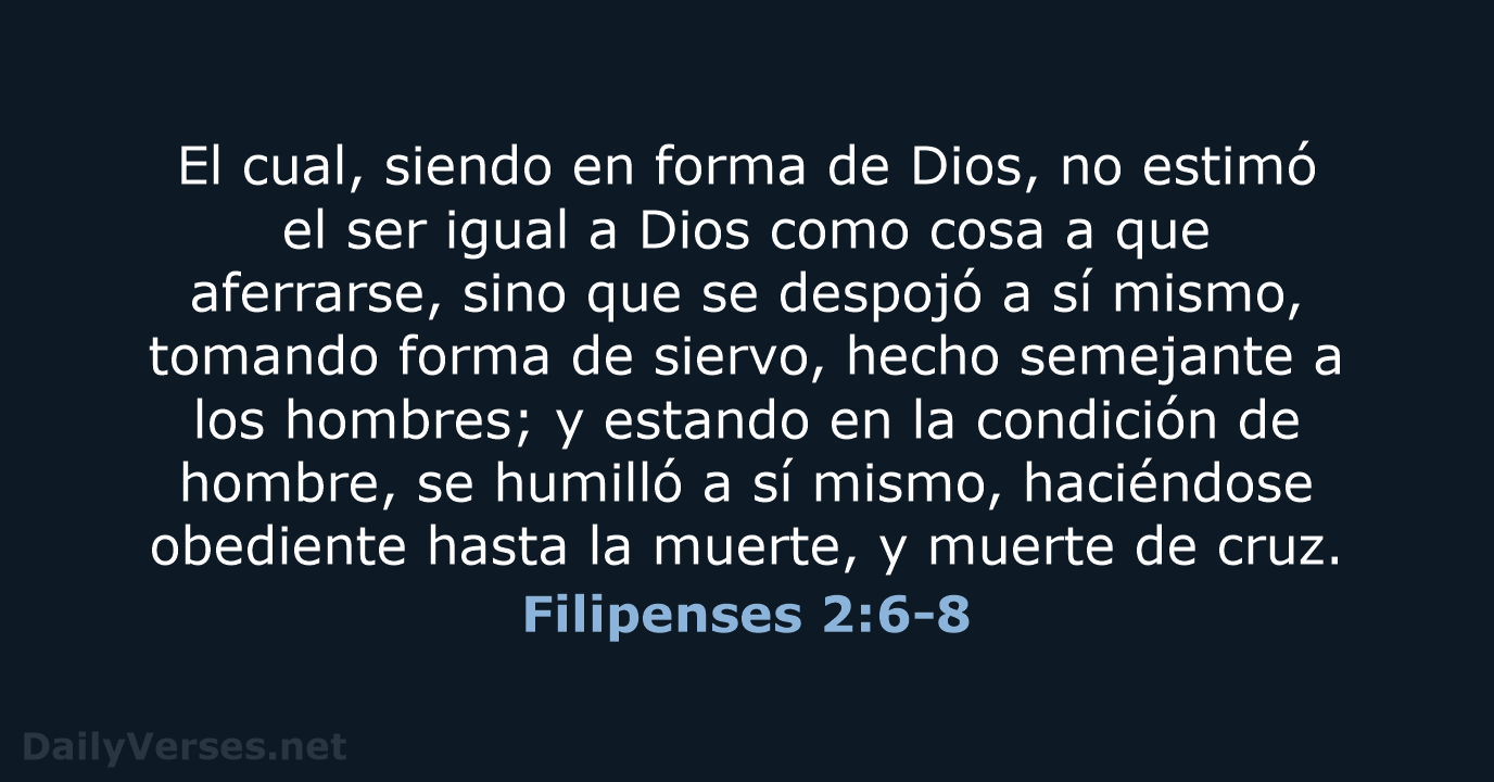 Filipenses 2:6-8 - RVR60