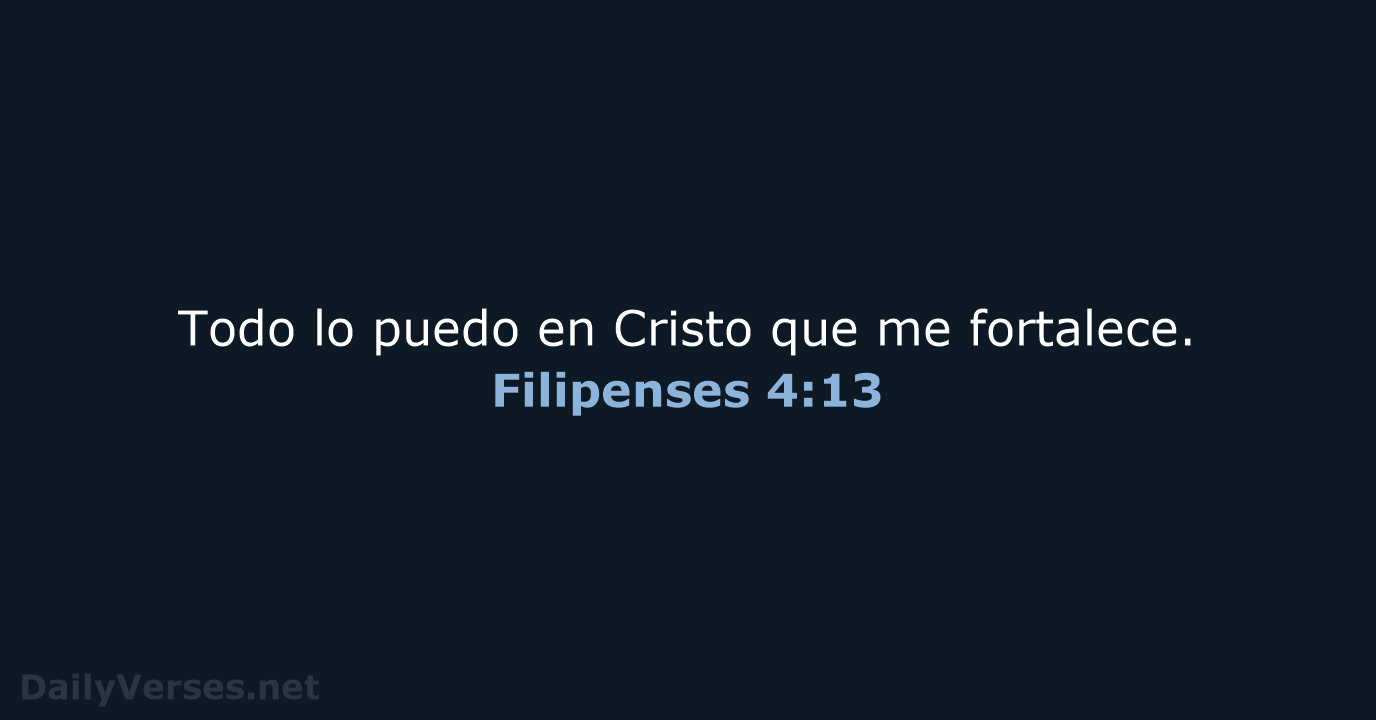 Filipenses 4:13 - RVR60