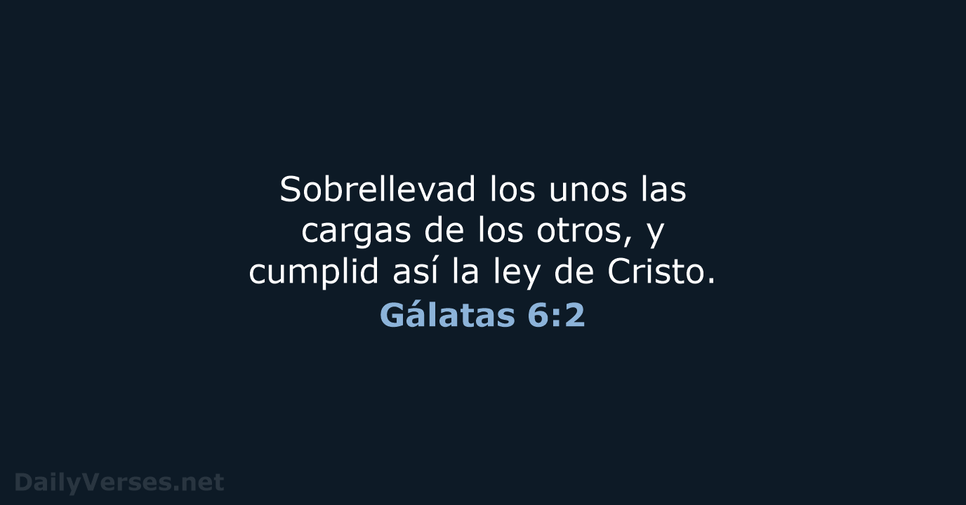 Gálatas 6:2 - RVR60