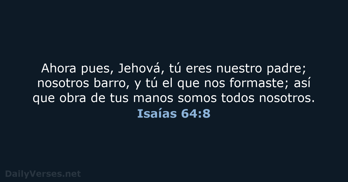 Isaías 64:8 - RVR60