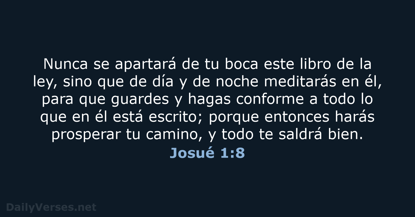 Josué 1:8 - RVR60