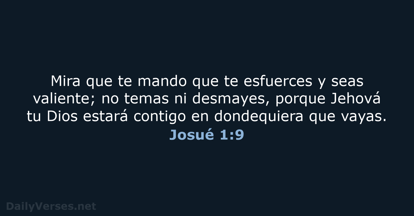 Josué 1:9 - RVR60