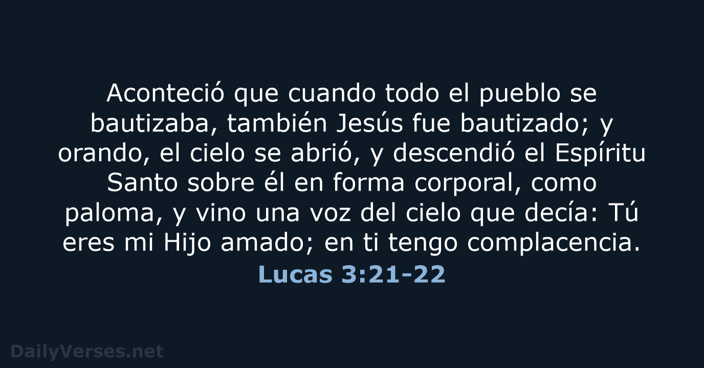 Lucas 3:21-22 - RVR60