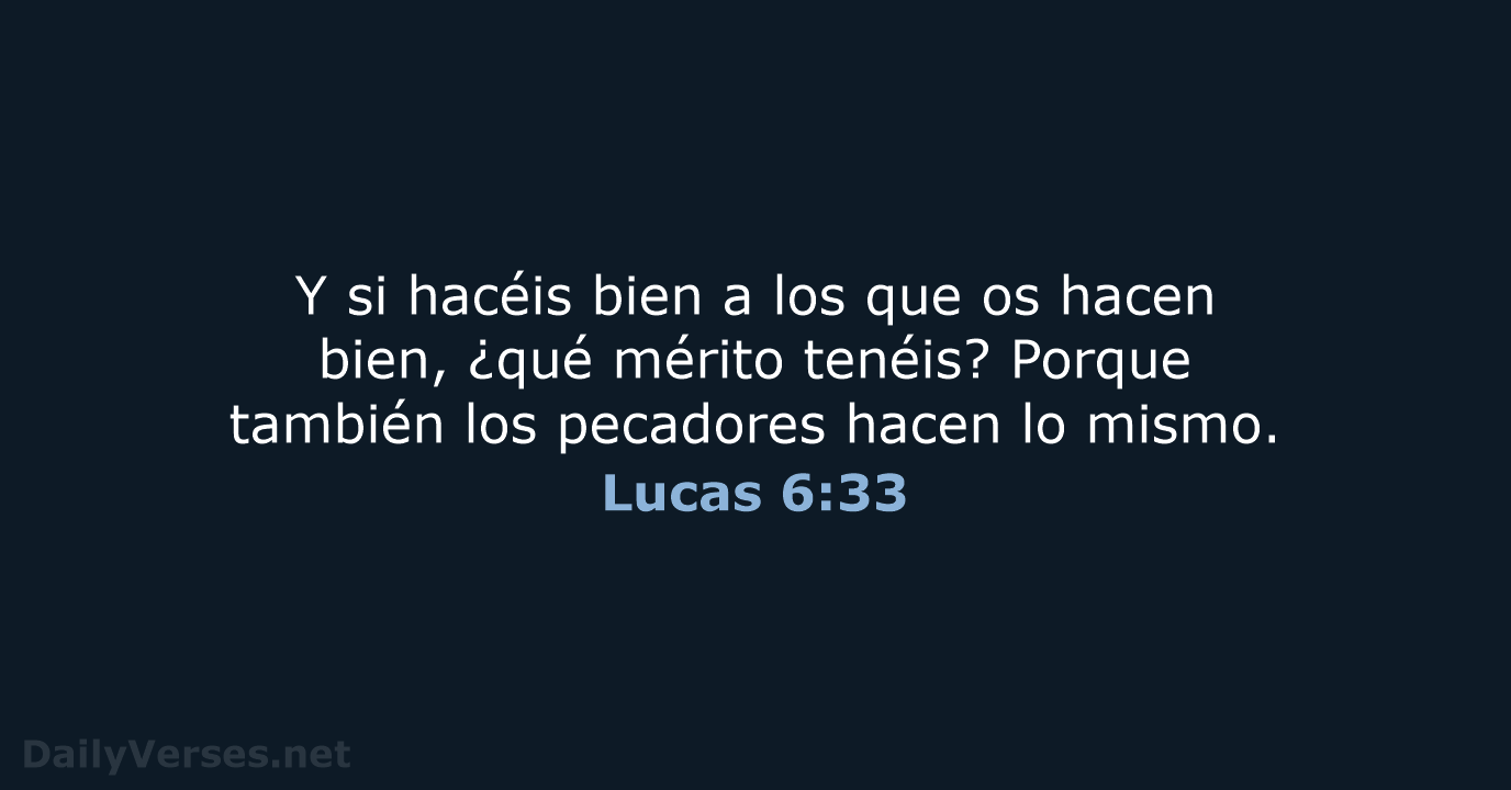 Lucas 6:33 - RVR60