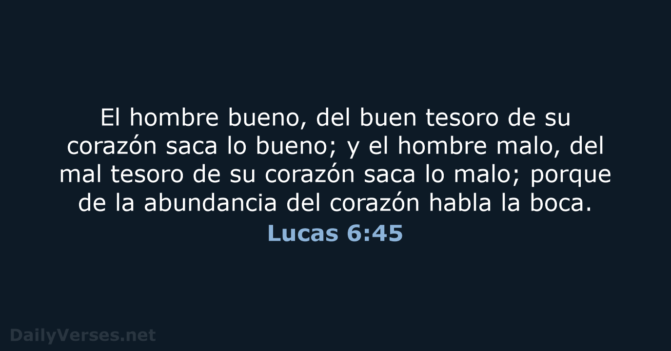 Lucas 6:45 - RVR60