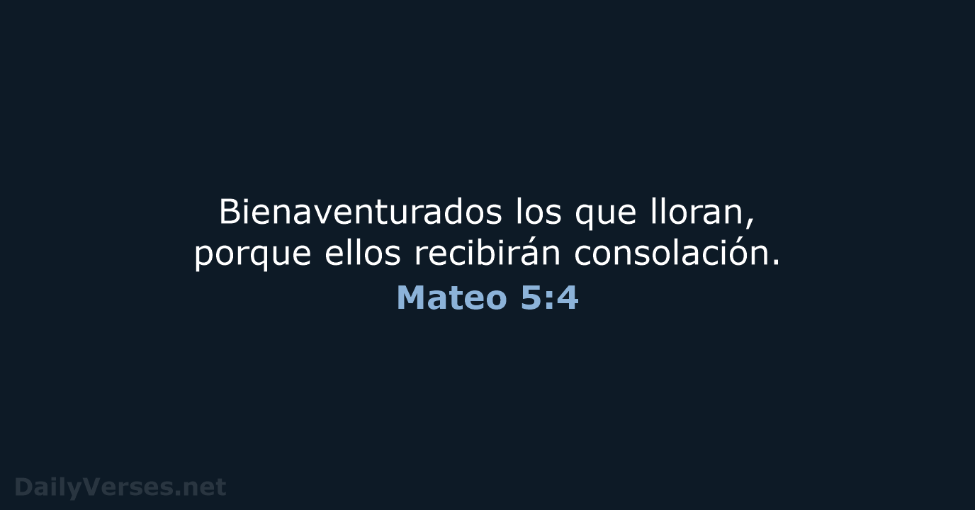 Mateo 5:4 - RVR60