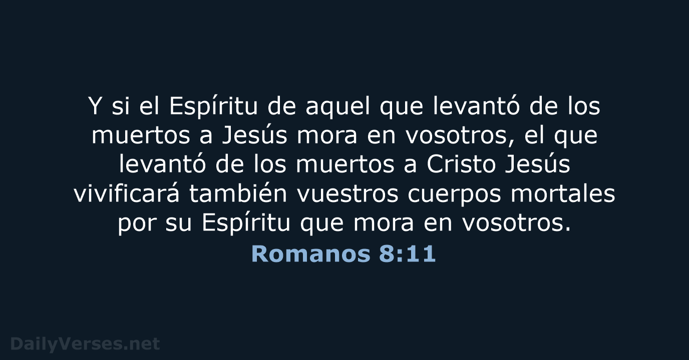 Romanos 8:11 - RVR60