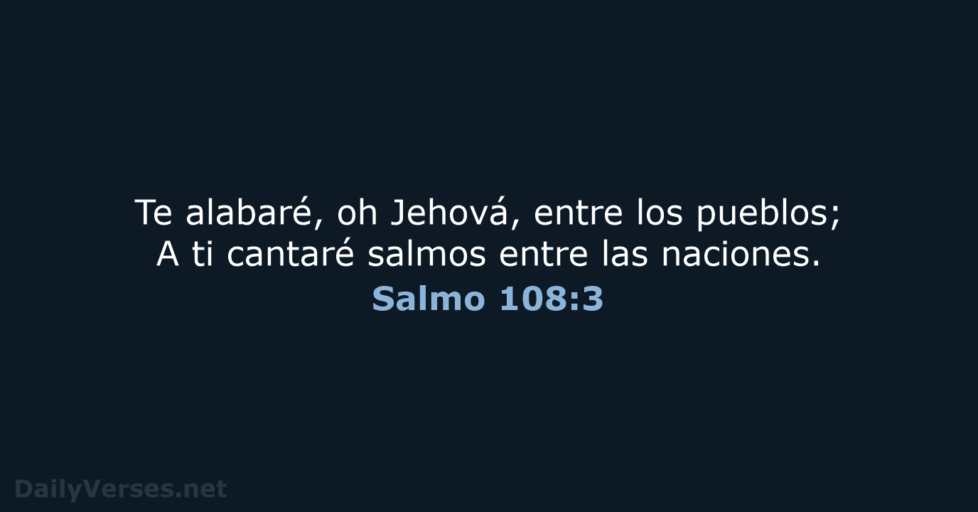 Salmo 108:3 - RVR60