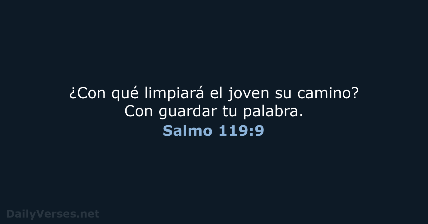 Salmo 119:9 - RVR60