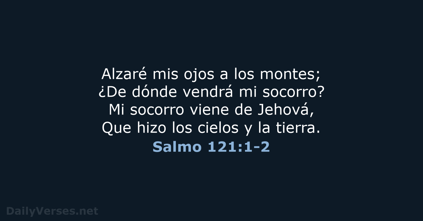 Salmo 121:1-2 - RVR60