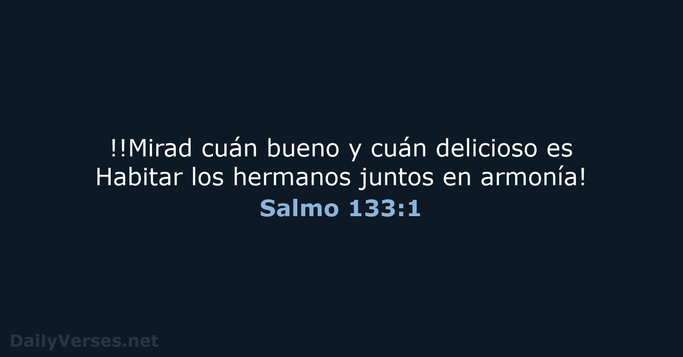 Salmo 133:1 - RVR60