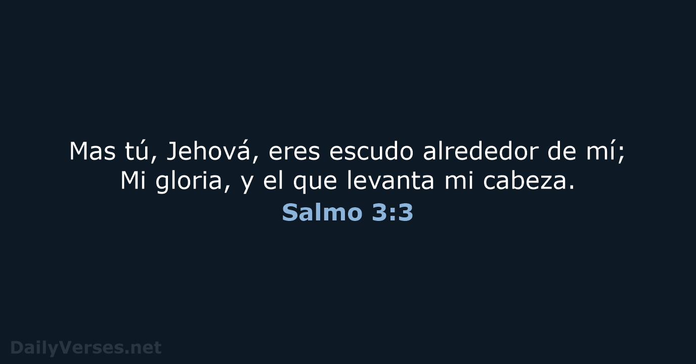 Salmo 3:3 - RVR60